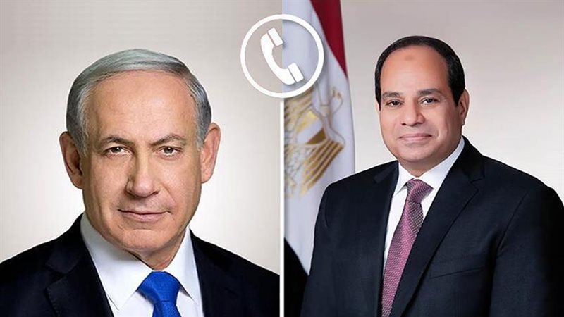 الرئيس السيسي ونتنياهو