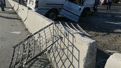 إصابة 8 أشخاص في حادث تصادم ميكروباص وسيارة ملاكي بالطريق الصحراوي بالإسكندرية