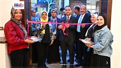 جامعة الفيوم: افتتاح المعرض الطلابي 