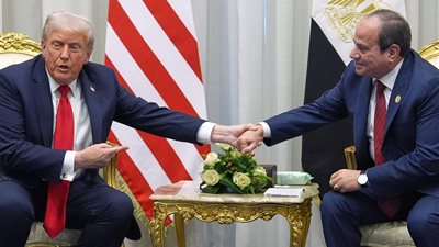  الرئاسة المصرية : سنواصل العمل مع الرئيس ترامب بهدف الارتقاء في كافة المجالات