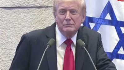 ترامب أمام الكنيست: سنطبق السلام من خلال القوة                   