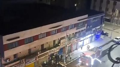 النيران تلتهم محل اكسسوارات سيارات بالسويس والحماية المدنية تتدخل 