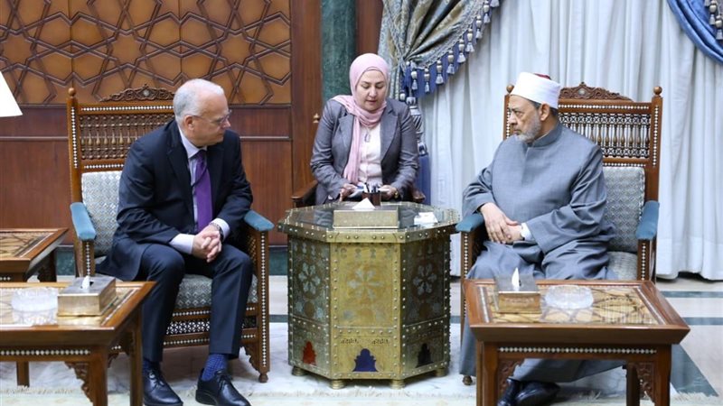 شيخ الأزهر والسفير