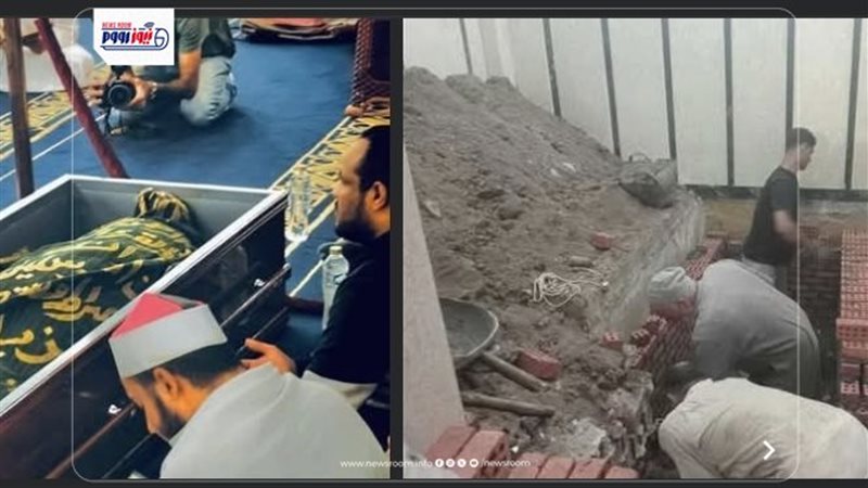 بناء ضريح الدكتور