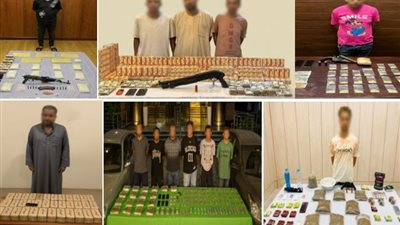 الداخلية تقضي على بؤر إجرامية خطرة بقنا.. مقتل 2 وضبط مخدرات بـ 82 مليون جنيه