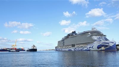 إستقبل ميناء الإسكندرية 14 ألف راكب على متن السفينة السياحية Norwegian Viva 