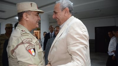  الغربية تستقبل مساعد رئيس هيئة عمليات القوات المسلحة في ختام فعاليات التدريب 