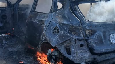 «اتكتبله عمر جديد».. نجاة سائق من حريق مفاجئ في سيارته بالإسكندرية