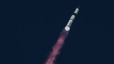 شركة سبيس إكس تطلق مركبة ستارشيب في رحلة تجريبية جديدة