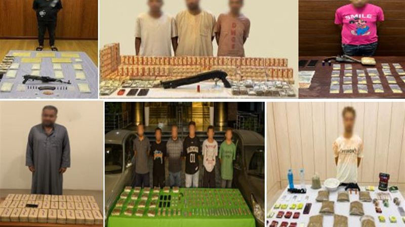 المتهمون والمضبوطالت