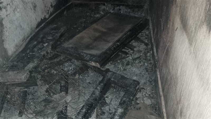 حريق ببنها