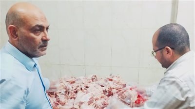 ضبط 4200 كيلو هياكل دواجن وكبدة مجمدة غير صالحة للاستهلاك الآدمي بالقليوبية