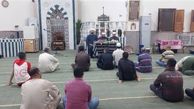 تنفيذ اليوم الثاني من الأسبوع الثقافي بمسجد نبي الله داود بأوقاف السويس 