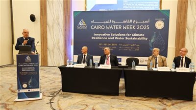 وزير الري يشارك فى جلسة 