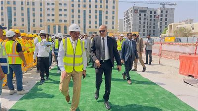 جبران يتفقد مشروعًا لشركة 