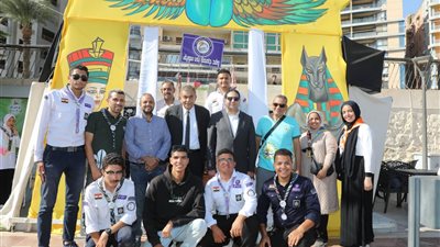 فعاليات مهرجان النباتات العطرية في بني سويف: أجنحة وأركان تدهش الزوار