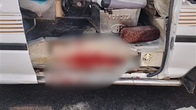 مصرع شخص وإصابة آخرين فى تصادم ميكروباص وسيارة نقل بمدينة أكتوبر 