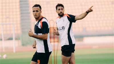 تأهيل منسي والدباغ.. تدريبات بدنية قوية في مران الزمالك
