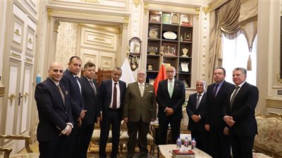 رئيس محكمة النقض يستقبل رئيس 