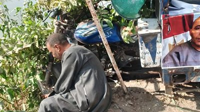 كان يروج لنفسه بتروسيكل.. نجاة مرشح الغلابة بالشرقية من الموت