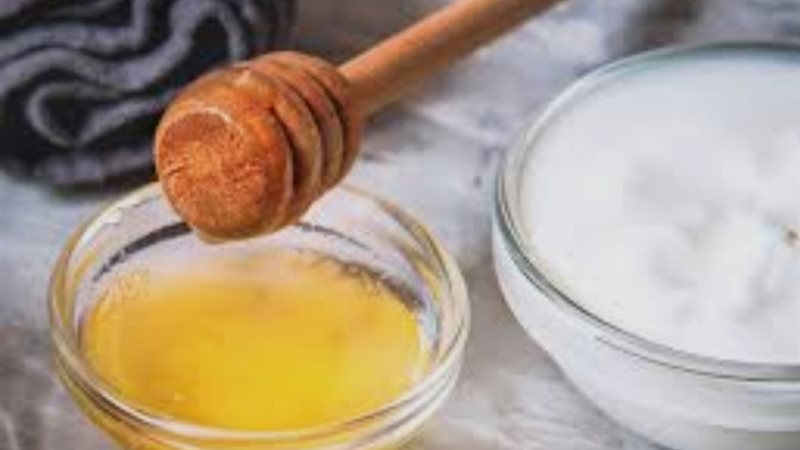 ماسك العسل والزبادي