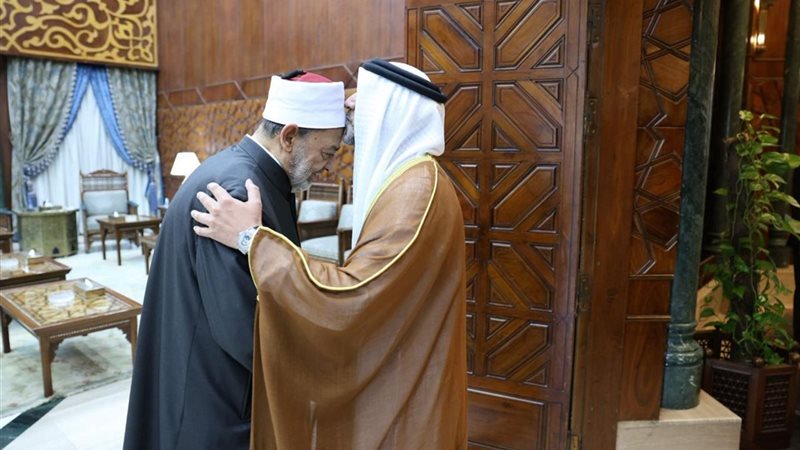 شيخ الأزهر يستقبل