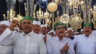  شيخ العرب..الجازولية تشعل أجواء المولد الأحمدي بأنغام المحبة وذكر الأولياء