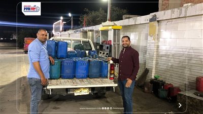ضبط منشأة بدون ترخيص و440 لتر بنزين مدعم في حملة تموينية بالفيوم