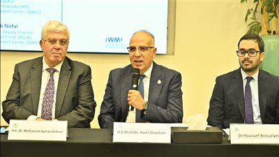 وزيرا الري والتعليم العالي يشهدان ختام مشروعات التخرج بـ