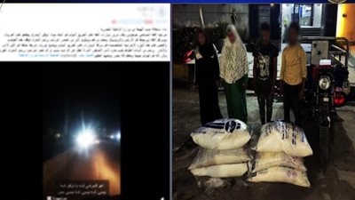 القبض على المتهمين بسرقة شكائر أسمدة من سيارتين أثناء سيرهما بالإسكندرية