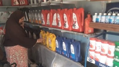 التحفظ على 2 طن زيت و40 كيلو لحوم بحملة بمركز ناصر بمحافظة بنى سويف 