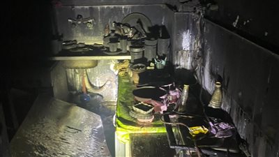 الحماية المدنية بالقاهرة تنتشل جثمان سيدة كفيفة ضحية حريق شقة بالسلام