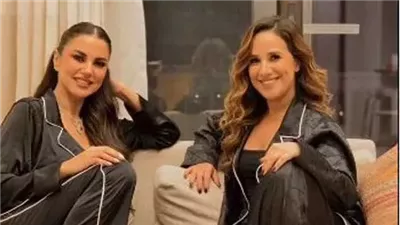 بالبيجامة.. شيري عادل ودرة في جلسة تصوير على هامش الجونة السينمائي 2025