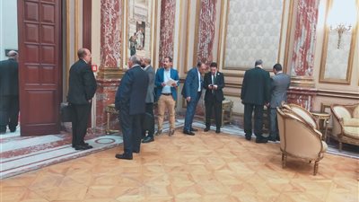 توافد الأعضاء لمقر مجلس الشيوخ استعدادًا  لبدء الفصل التشريعي الثاني