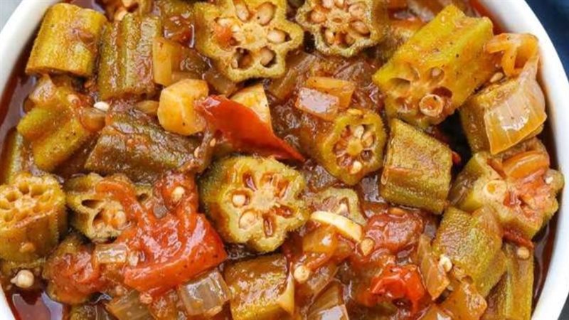 طاجن الباميه
