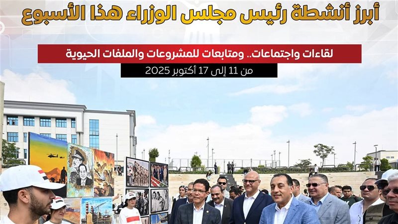 حصاد مجلس الوزراء
