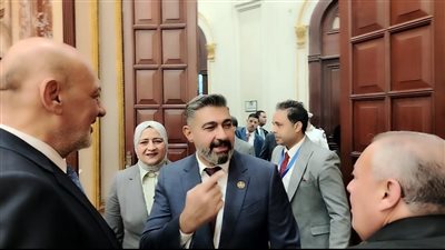 ياسر جلال يصل مقر مجلس الشيوخ للمشاركة في الجلسة الافتتاحية | صور