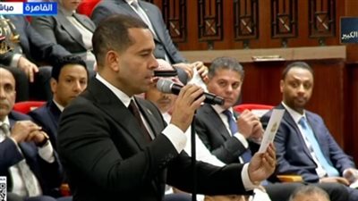 النائب محمد زكي يؤدي اليمين الدستورية عضوًا بمجلس الشيوخ