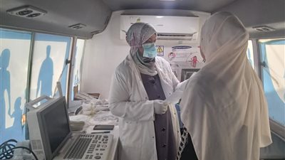 حياة كريمة: 1246 مريضًا استفادوا من القافلة الطبية في بني سويف