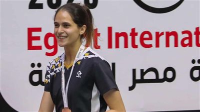 نور يسري تحصد برونزية بطولة مصر الدولية للريشة الطائرة في نسختها العاشرة