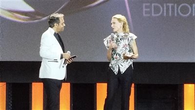 كيت بلانشيت بمهرجان الجونة: جيم جارموش حالة خاصة وسعيدة بشعار المهرجان