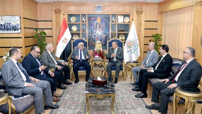 رئيس جامعة المنصورة يستقبل رئيس هيئة قضايا الدولة لتعزيز سُبُل التعاون