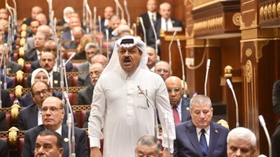 النائب فايز أبو حرب يؤدي اليمين الدستورية عضوًا بمجلس الشيوخ