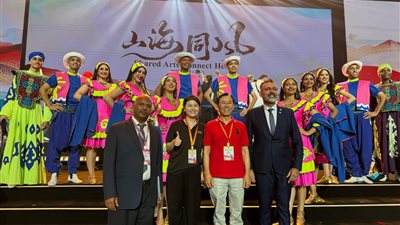 الحرية للفنون الشعبية تمثل مصر في الدورة الثالثة عشرة لمهرجان الصين