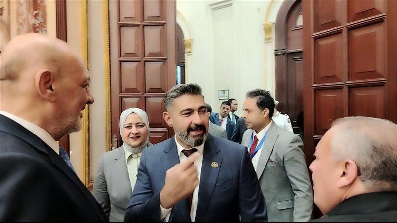 ياسر جلال يصل المجلس