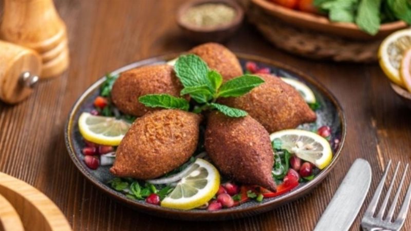 كبة بالبرغل المقلية