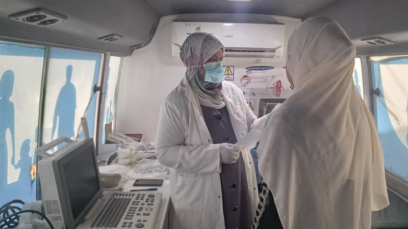 من القافلة الطبية