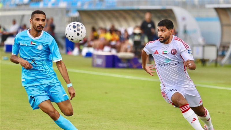 مباراة الجزيرة ودبا