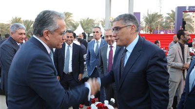 محافظ الجيزة يشارك في احتفالية فوز الدكتور خالد العناني بمنصب مديرعام اليونسكو