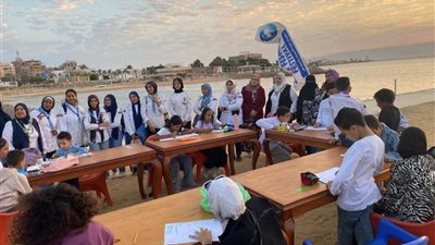 مهرجان الصيد بالسويس يدمج الفن والتعليم والبيئة للأطفال